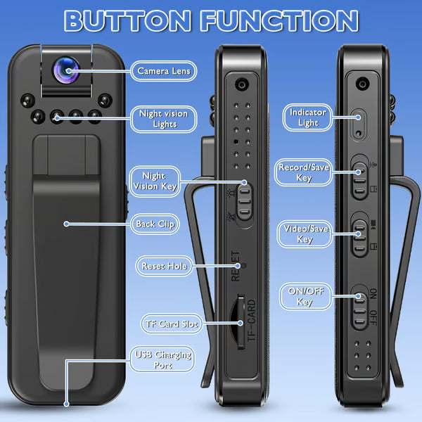 🔥Mini Body Camera📷️